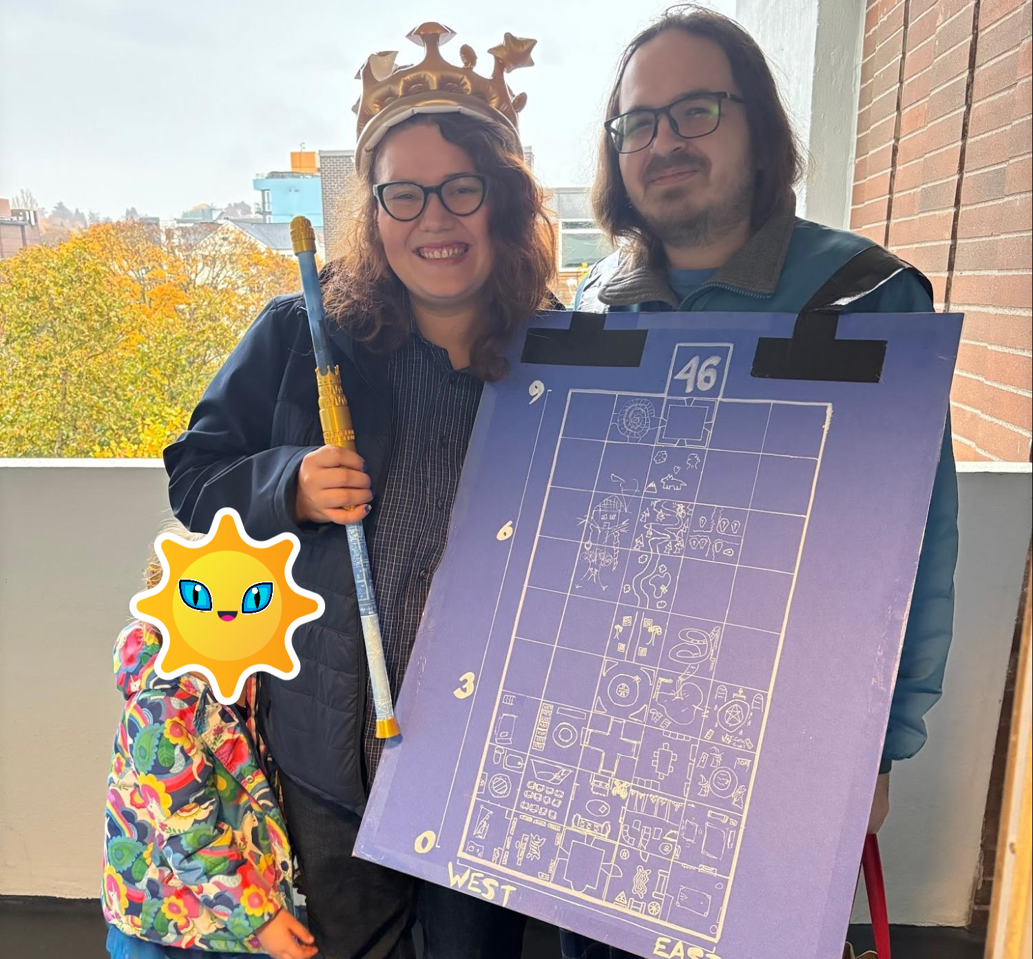 Honestly, we worked a ton on BroomSweeper! We also hyper fixate immensely on Blue Prince for like a month together, with Adam driving and Roo swiftly scribing every scrap of information possible. Remember this for later. ๐๐